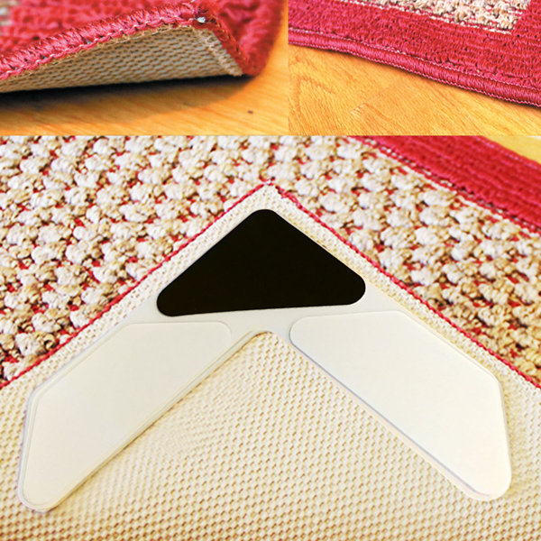 SlipToGrip Dual Surface 0.18'' Thick Indoor Non Slip Rug Tape/Adhesive